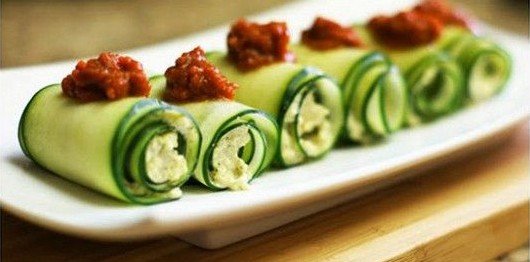 طرز تهیه رول خیار